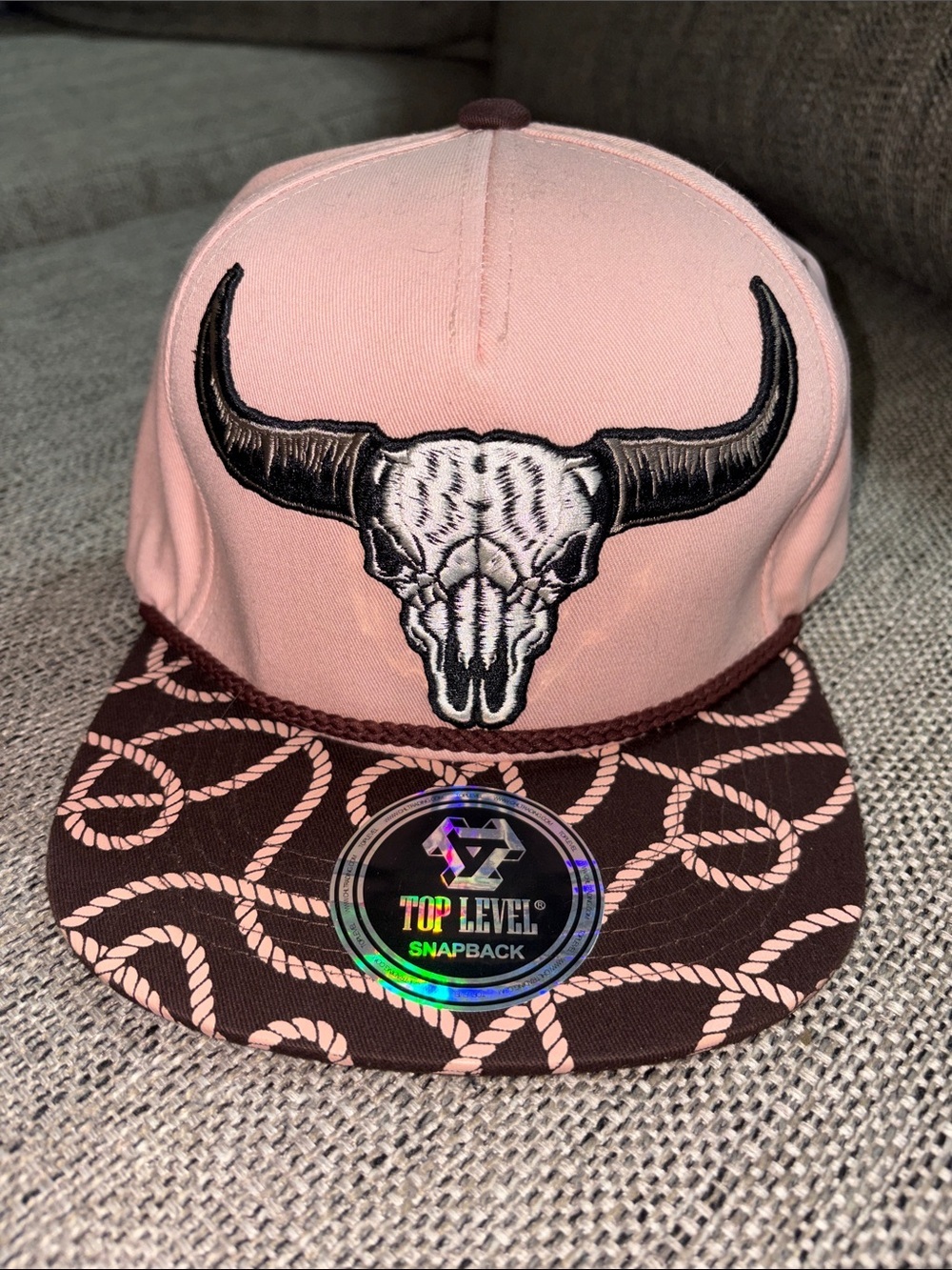 RODEO TOP LEVEL SNAPBACK HAT CAP WESTERN BULL, HORSE, NEW WITH TAGS